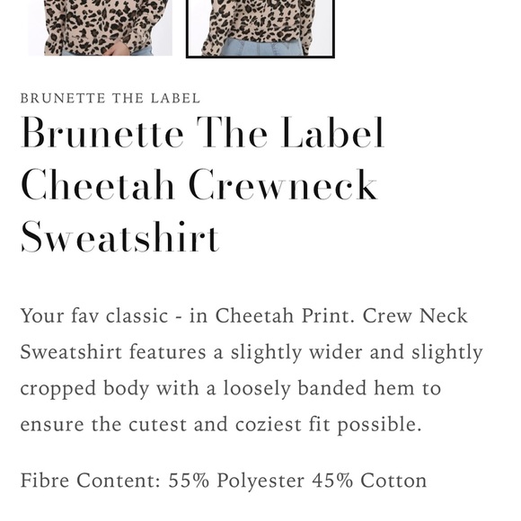 🖤Leopard Print 'Redhead' Sweatshirt - Picture 8 of 8